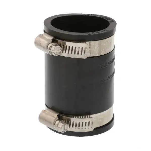 1-1/2-Inch Rubber Drain Coupling Fitting 1