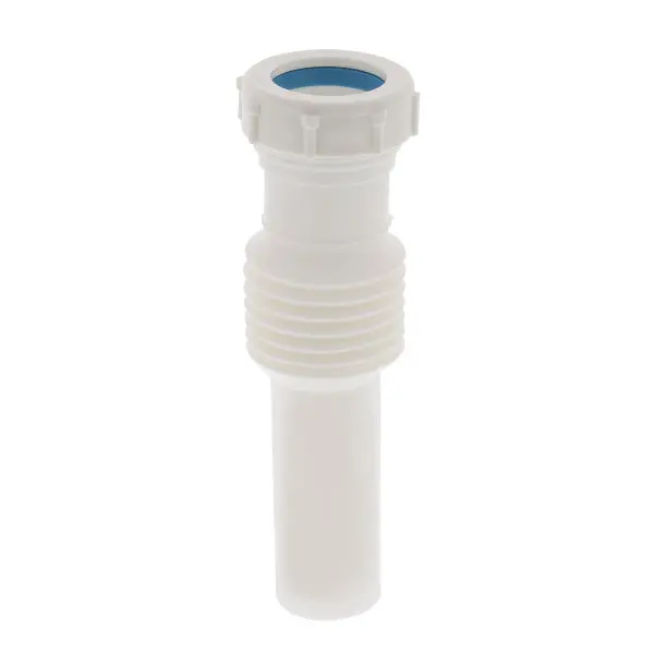 1-1/4" Flexible Sink Trap Extension – 8" 1