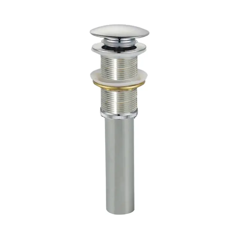 1 1/4" Stainless Steel Sink Drain For Bathroom Or Utility Sinks – Satin-Finish Pop-Up Drain Assembly 2