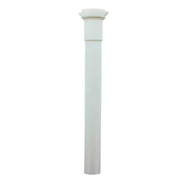 1-1/4" X 12" Polypropylene Drain Trap Extension Tube 1