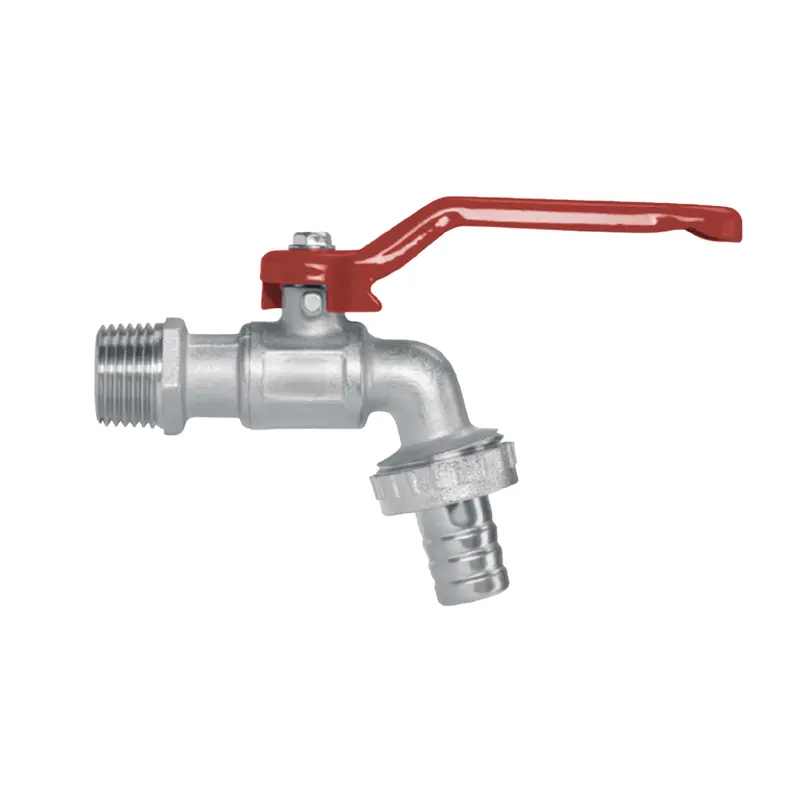 1/2" Garden Hose Tap With Ratchet Coupling And Quarter-Turn Lever – Outdoor Water Access 2