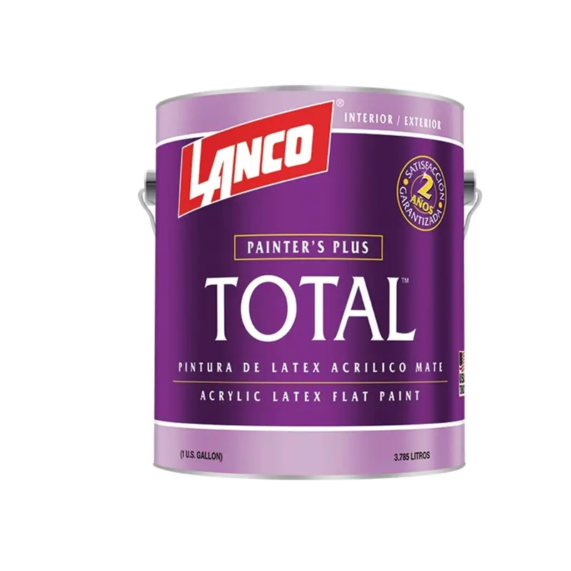 1-Gallon Water-Based Latex Paint – Premium Interior/Exterior Finish By Lanco 1
