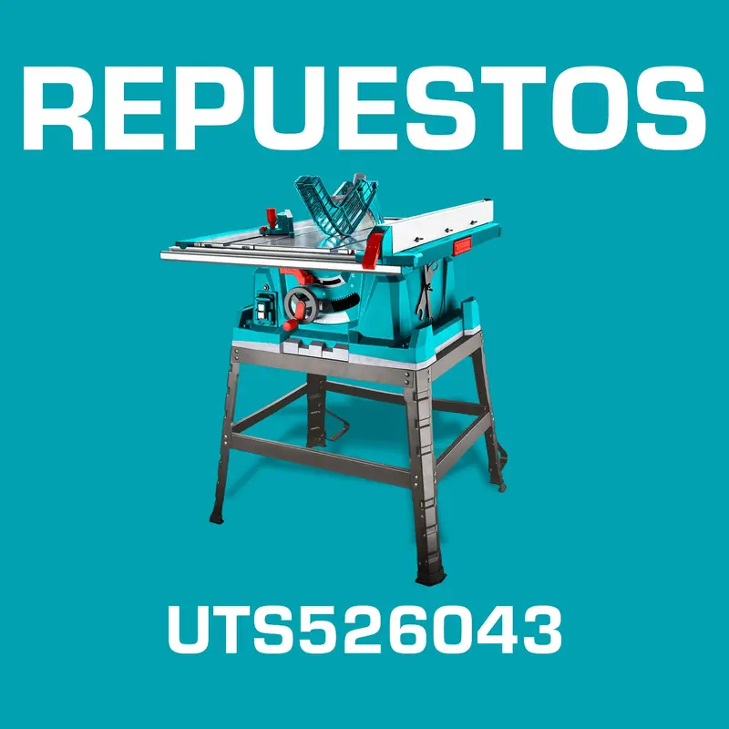 10-Inch Table Saw Replacement Parts – 2600 W Motor, Model Uts526043 1