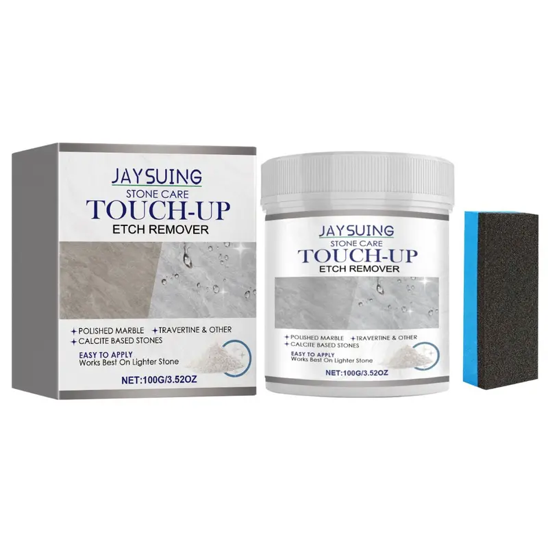100G Marble & Stone Polishing Powder – Includes Cleaning Sponge For Restorative Shine 1