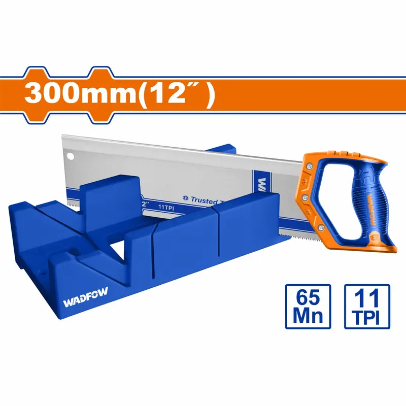 12-Inch Back-Facing Miter Saw – 300 Mm Blade, 11 Tpi, Plastic Case Included 1