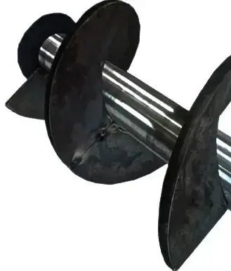 12-Inch Sectional Flight Conveyor Screw – 11 Feet 10 Inches Long, Left-Handed | Model 12S409 1