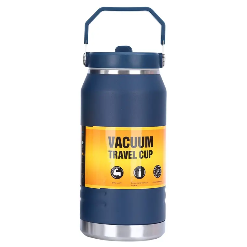 1200 Ml Blue Vacuum Insulated Thermos – Double-Wall Stainless Steel, Bpa-Free, Extended Temperature Retention 1