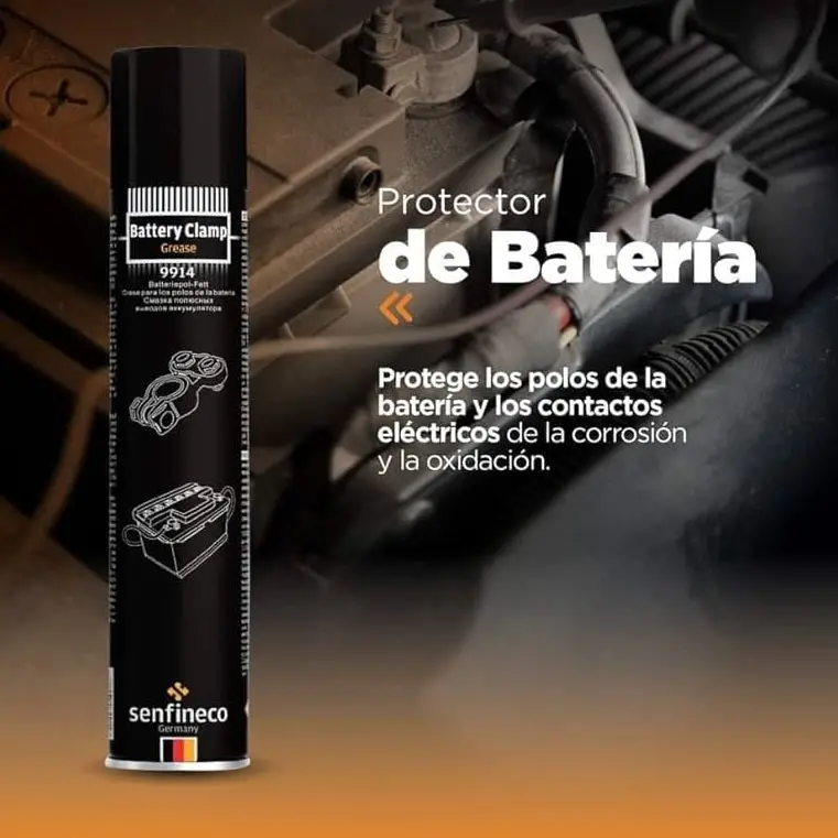 12V Battery Terminal Protective Spray – 400 Ml, Senfineco Brand 1