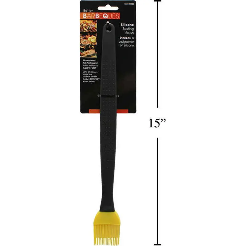 14" Silicone Bbq Basting Brush 1