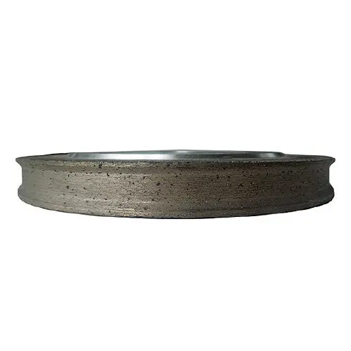 150Mm Diamond Grinding Wheel – Flat & Chamfered Edge, 6Mm Glass Cutting, 150 Grit 1