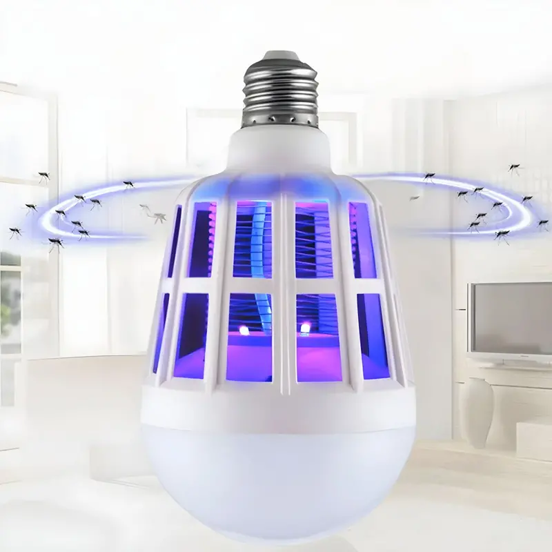15W Uv Led Mosquito Killer Lamp – 110V Indoor Bug Zapper, Night Light & Insect Repellent Combo 1