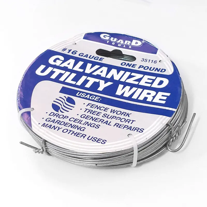 16-Gauge Galvanized Reinforcing Wire (1.6 Mm, 1 Lb Roll) 1