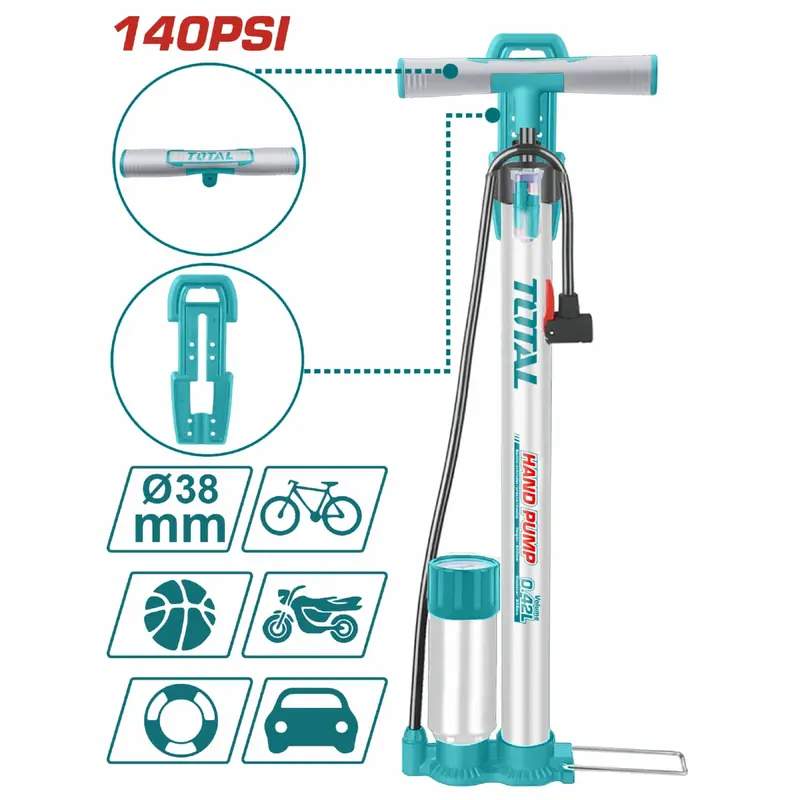 160 Psi Air Inflation Pump – 38 Mm × 500 Mm 1