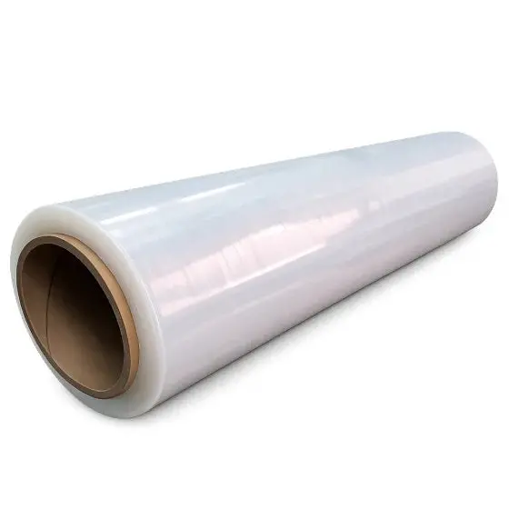 18" (450 Mm) Wide Heavy-Duty Stretch Film Roll – 1200 Ft, 2 Kg, Transparent Bundling Film 1