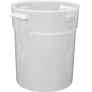 20 L Round Polypropylene Food Storage Bin – Heavy-Duty & Nsf-Certified 1