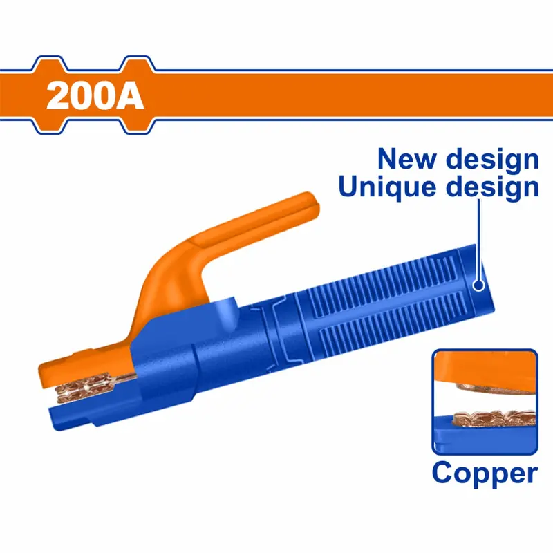 200A Electrode Holder For Mma Welders – 200 Mm Length, Heavy-Duty Design 1