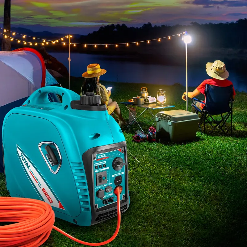 2200W Gasoline Inverter Generator – 110–120V Output, 5.5-Hour Runtime, 23Kg 1