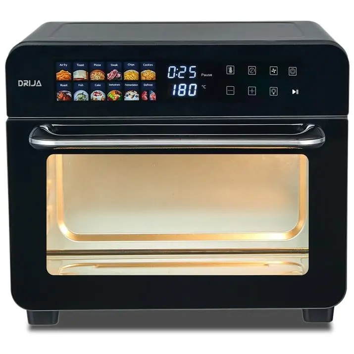 25 L Combination Oven & Air Fryer – 12 Cooking Functions – Sleek Black Finish – Bruschetta Drija Model 1