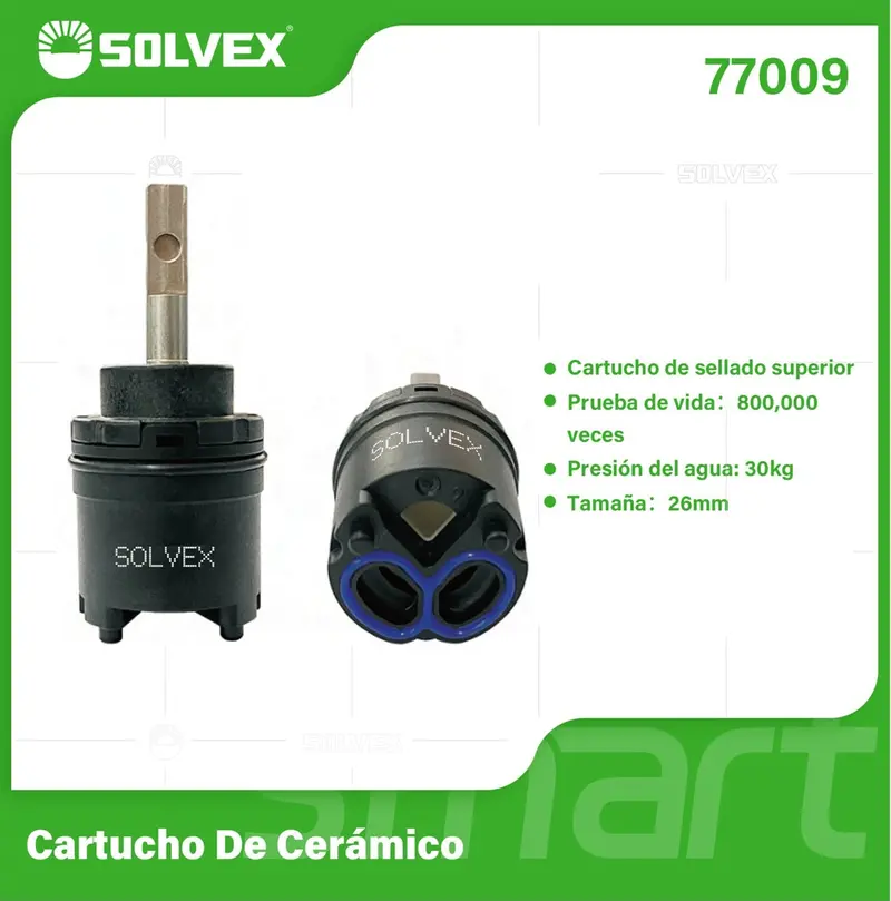 26 Mm Ceramic Cartridge Replacement For Faucets – Max Pressure 30 Kg/Cm² 1