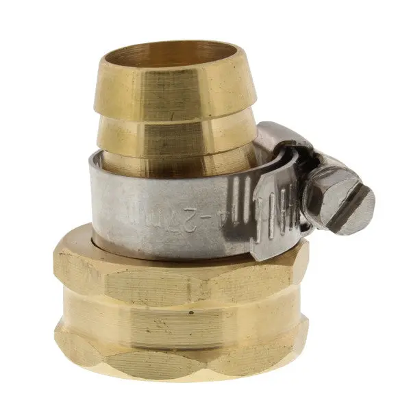 3/4-Inch Female Hose Fitting With Clamp 1