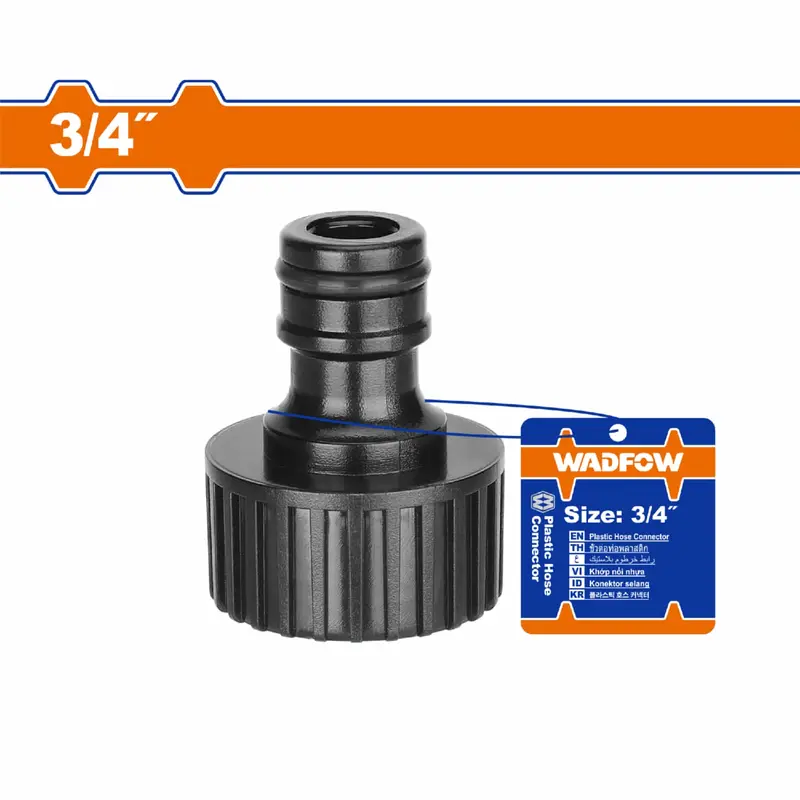 3/4-Inch Female Thread Garden Hose Connector – Durable Brass Or Plastic Fitting 1