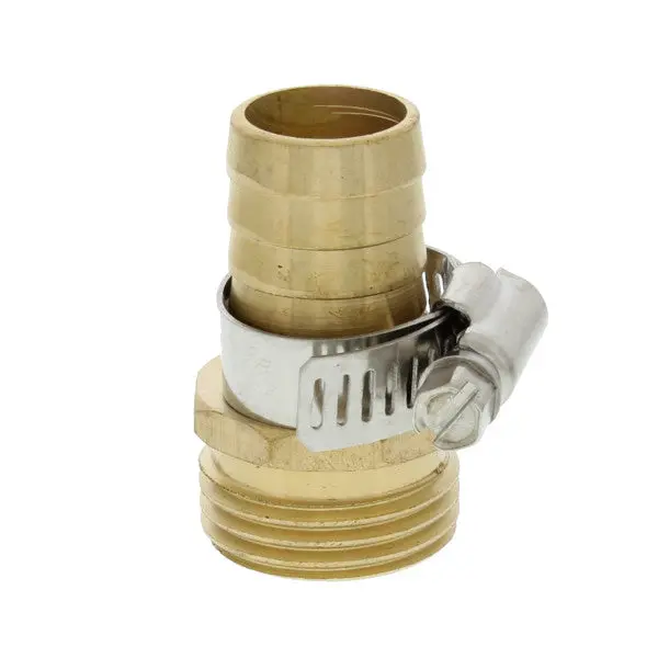 3/4-Inch Male Hose Connector With Clamp Included 1