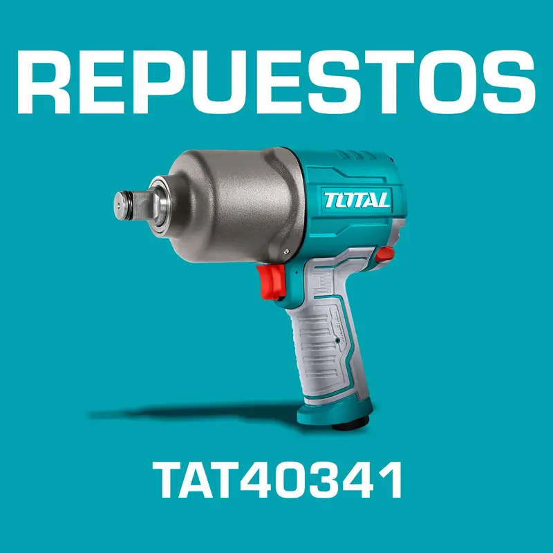 3/4-Inch Pneumatic Impact Wrench – 7000 Rpm, Heavy-Duty Replacement Unit (Model Tat40341) 1