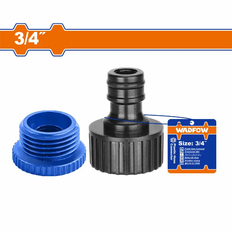 3/4-Inch Quick-Connect Garden Hose Coupler – Tool-Free Attachment To Faucets And Hoses 1