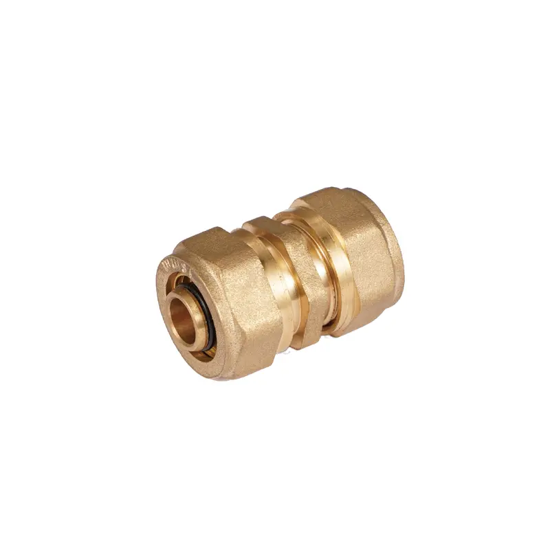 3/8" Straight Compression Fitting – Solid Brass For Water & Gas Lines 2
