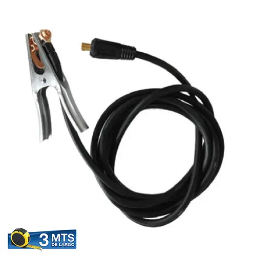 300A Dinse-35 Ground Clamp With 3-Meter Cable 1