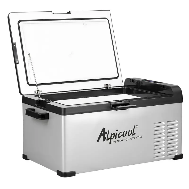 30L Portable Fridge-Freezer – 12V/24V/110–220V Dual-Voltage Cooler With -20°C To 20°C Range (Inverter Bam377 Required For Vehicle Use) 1