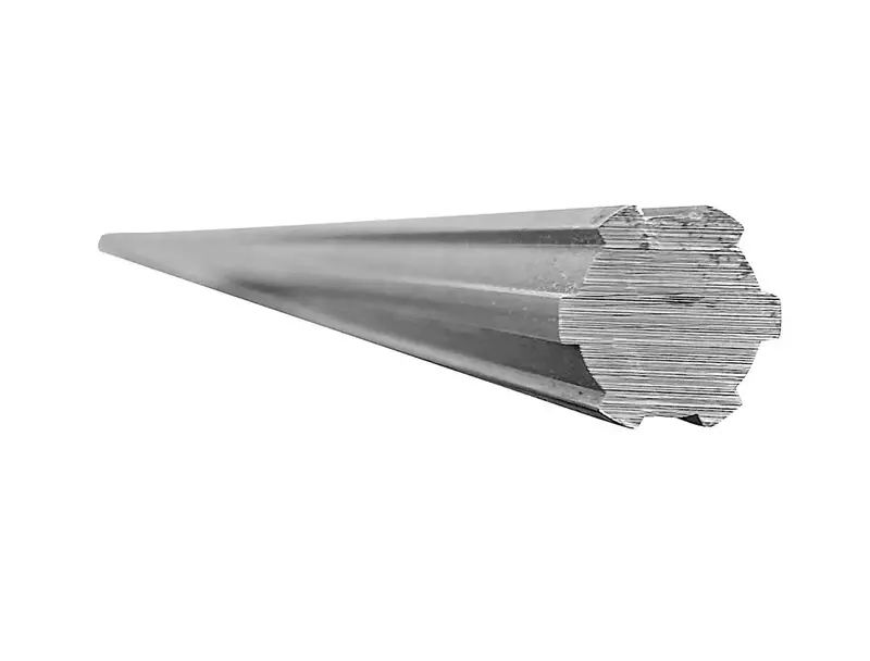 34 Mm 6-Spline Stainless Steel Shaft (304 Ss) — 6 Meter Long 1