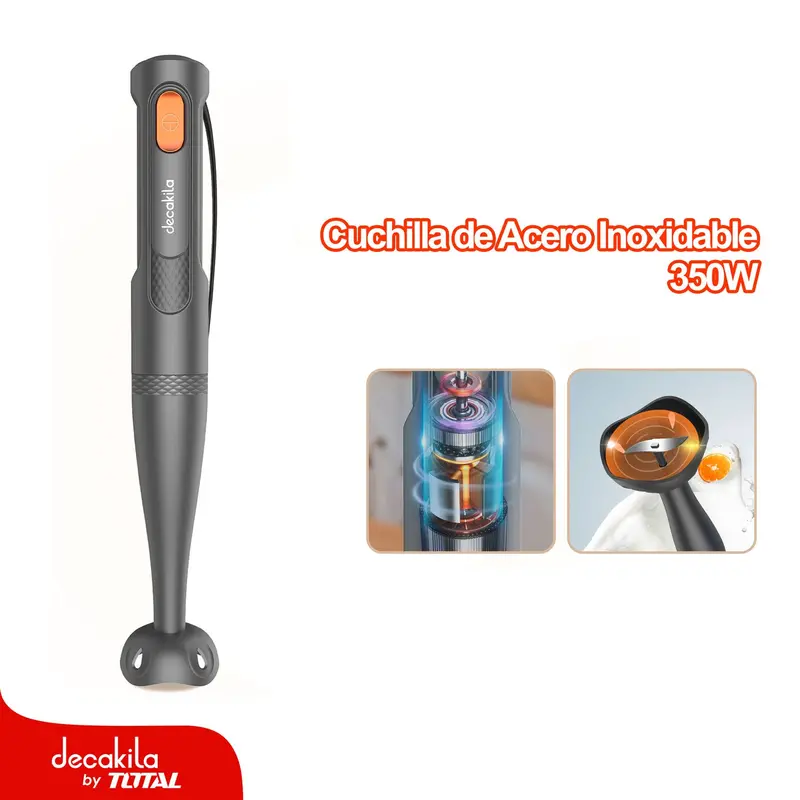 350W One-Touch Hand Blender – Portable Immersion Mixer For Smoothies, Soups & Juices 1