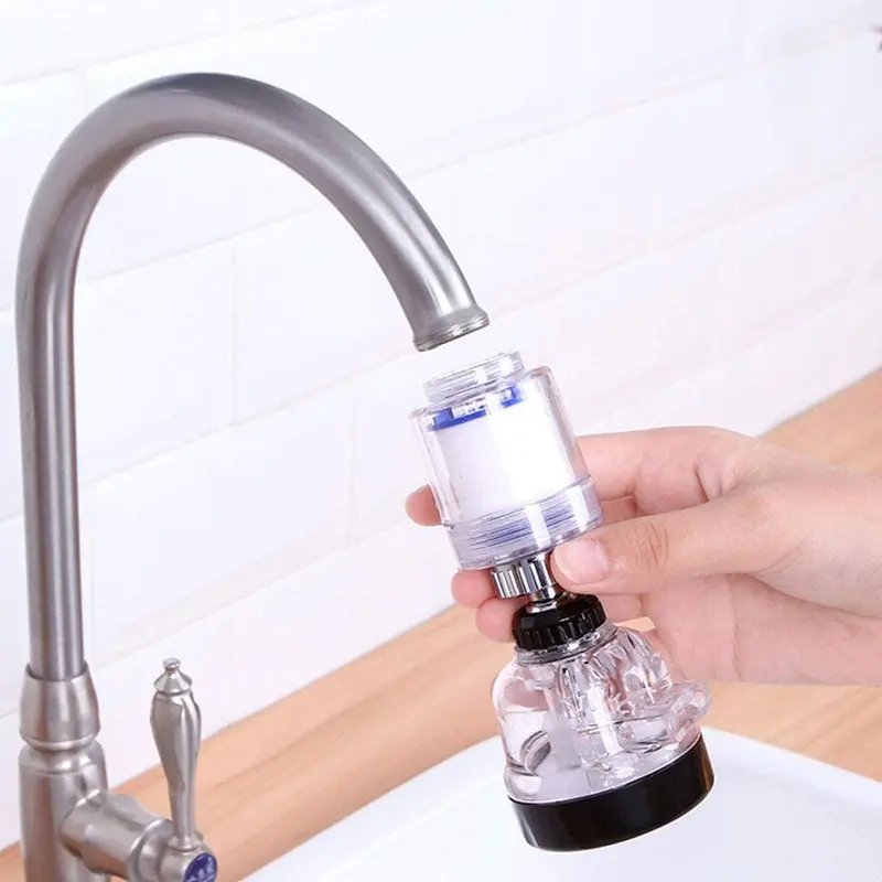 360° Rotating Faucet Filter Attachment With Purification System 1