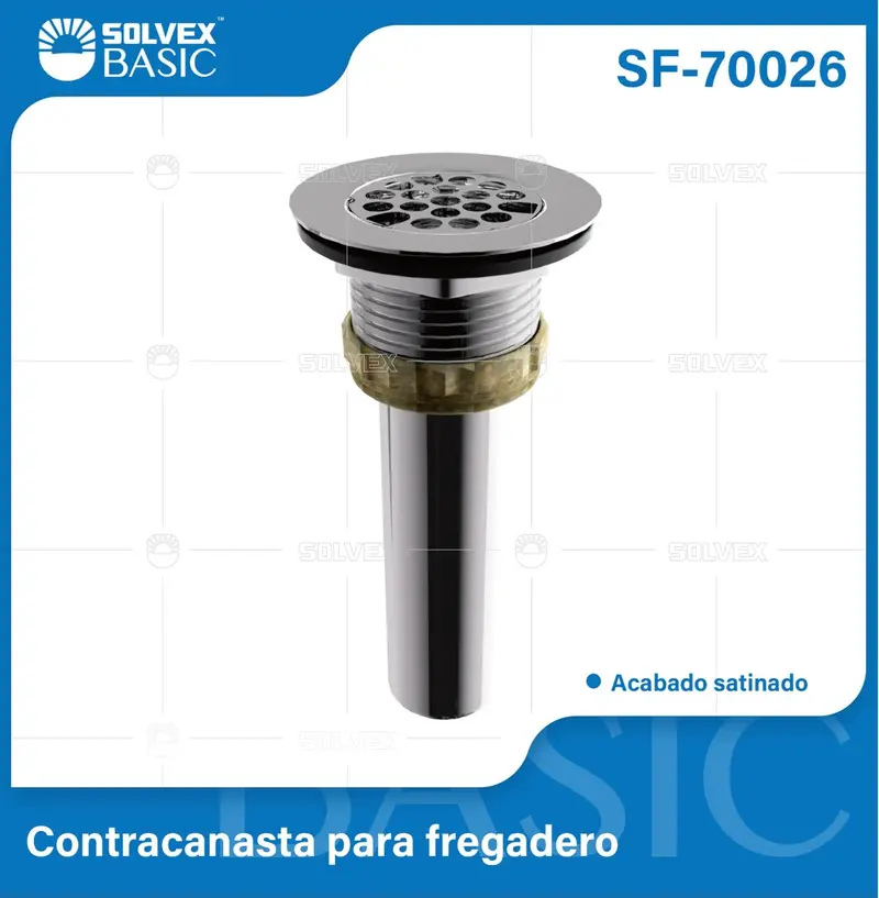 38Mm Stainless Steel Grated Floor Drain For Utility Sinks – Corrosion-Resistant Drain Assembly 1