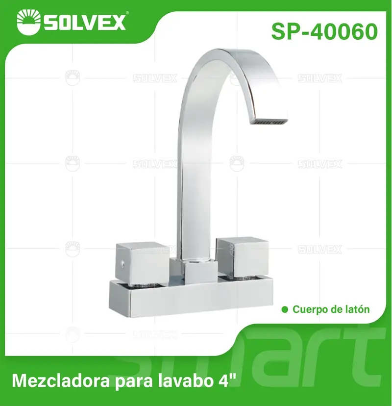 4" Bar-Style Kitchen Faucet – High-Arc Chrome Mixer With Square Lever Handles For Prep Sinks 1