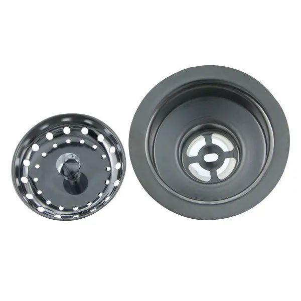 4-Inch Dual-Function Stainless Steel Sink Strainer 1