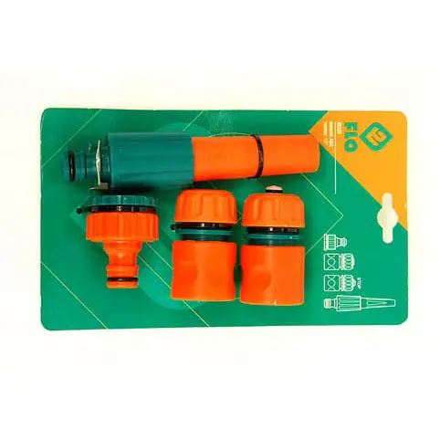 4-Piece Heavy-Duty Hose Fitting Set – 3/4-Inch And 1-Inch Compatibility 1
