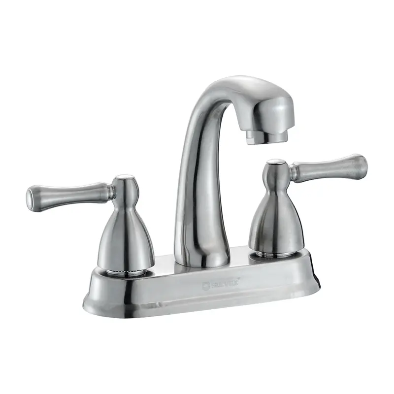4" Satin-Finish Lever-Handle Bathroom Faucet – Modern Chrome-Free Stainless Look For Vanity Sinks 2