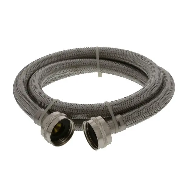 48-Inch Stainless Steel Washer Supply Hose 1