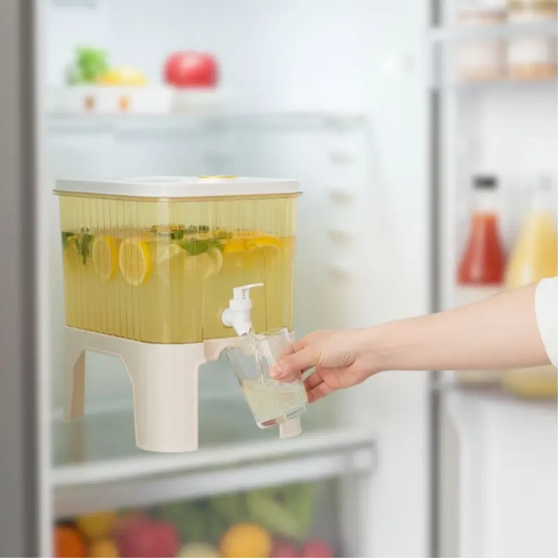 5-Liter Countertop Beverage Dispenser With Faucet – Compact 23×24.5×17 Cm Water & Drink Server 1
