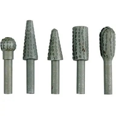 5-Piece Rotary File Set For Woodworking 1