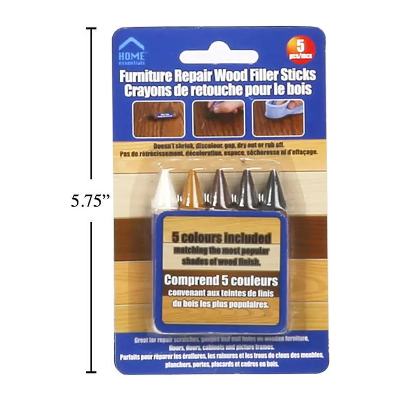 5-Piece Wood Furniture Repair Filler Kit 1