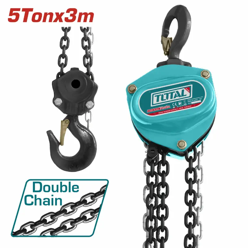 5-Ton Chain Hoist Crane – Lady-Type Design – Max Lifting Height: 3 M – Dual-Chain System 1
