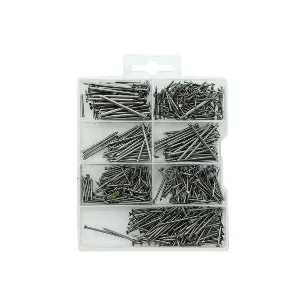 550-Piece Assorted Nail Kit – Common, Finish, And Framing Nails 1