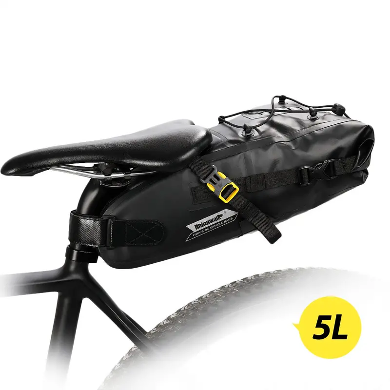 5L Waterproof Under-Seat Bicycle Saddle Bag – Rhinowalk 1