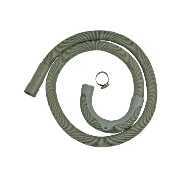 6-Foot Corrugated Plastic Washing Machine Drain Hose 1