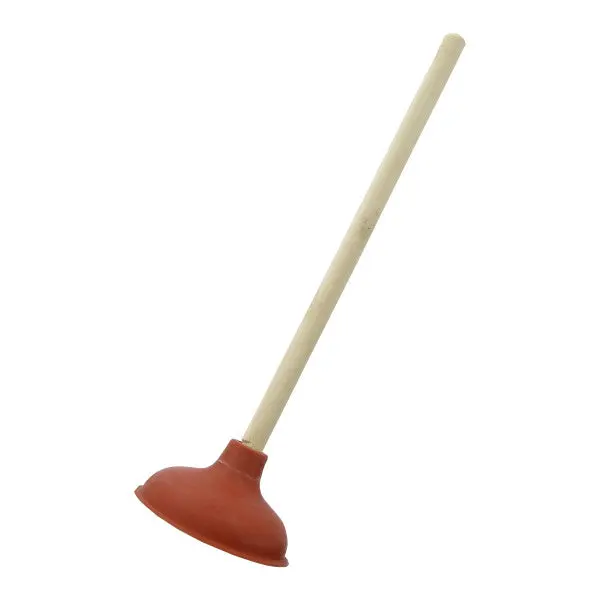 6-Inch Heavy-Duty Toilet Plunger With Rubber Cup 1
