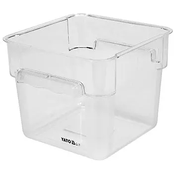 6 L Square Food Storage Container – Stackable & Bpa-Free 1