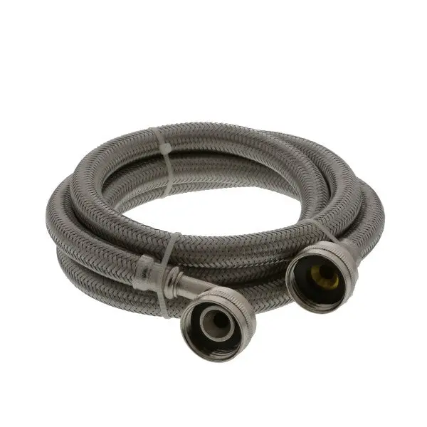 60-Inch Stainless Steel Washing Machine Supply Hose 1
